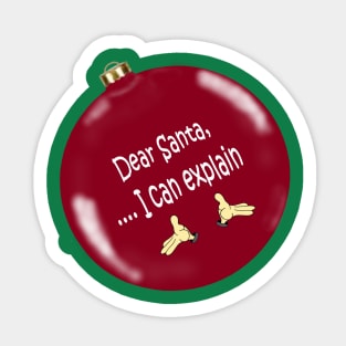 Dear Santa Sticker